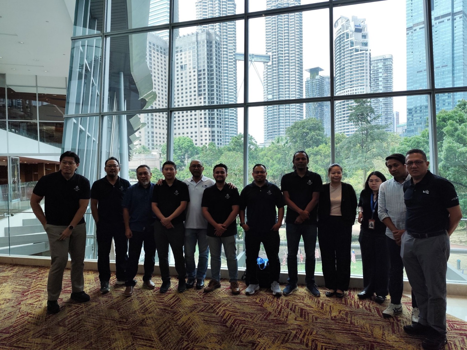 Group photo — KLCC, Kuala Lumpur